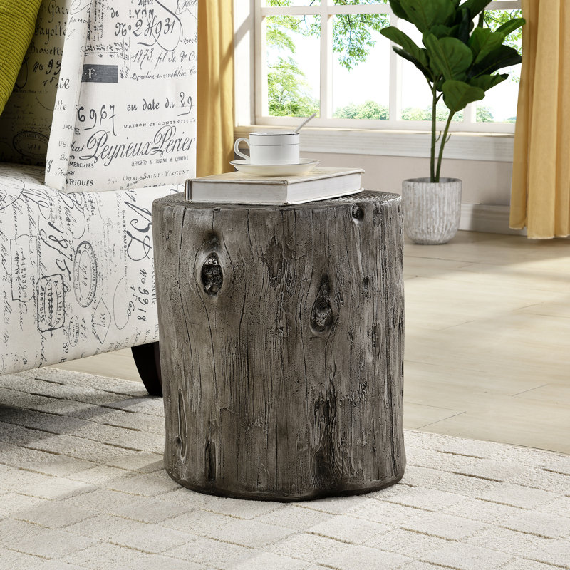 Loon Peak® Gosnold Tree Stump End Table & Reviews Wayfair
